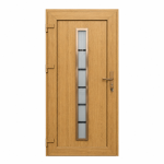 PVC ieejas durvis, Zelta ozols, 11 numurs